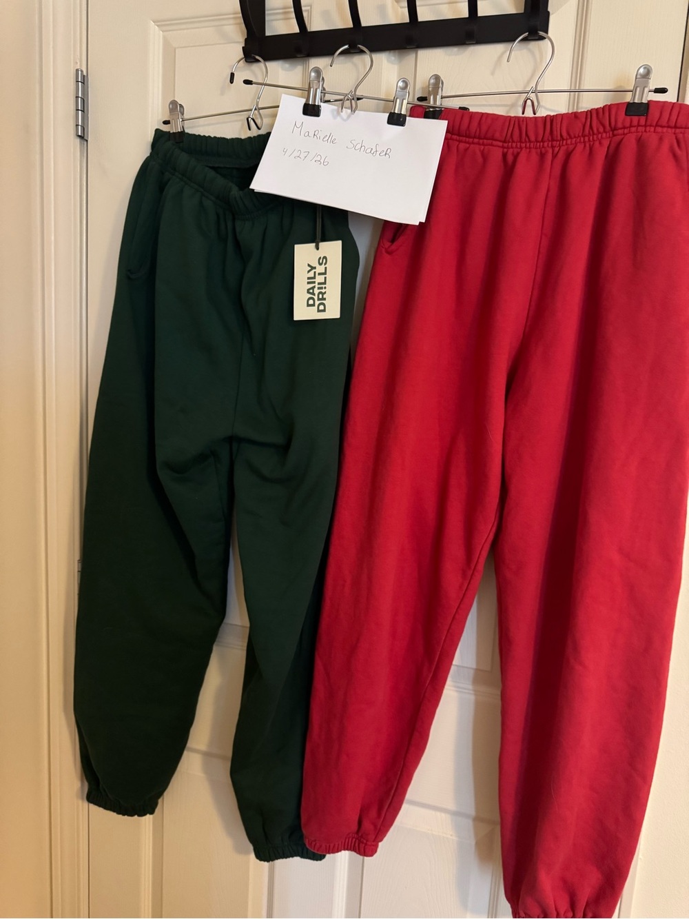 Two brand new Daily Drills joggers